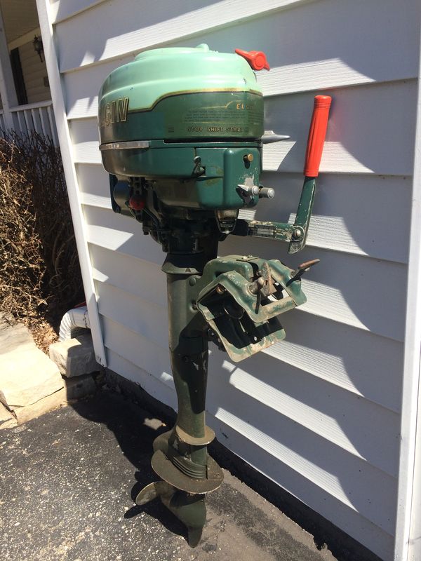 SALE PRICE! 1954-1955 7.5HP Elgin Outboard Motor for Sale in Cary, IL