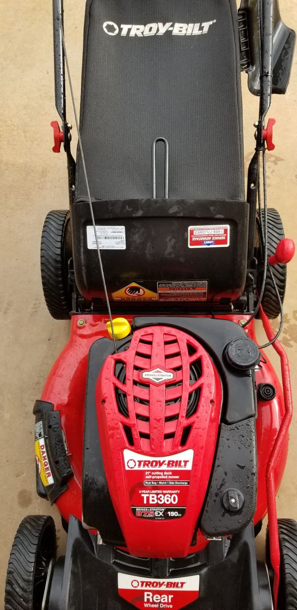 Troybilt TB360 SELF PROPELLED LAWNMOWER for Sale in Woodstock, GA