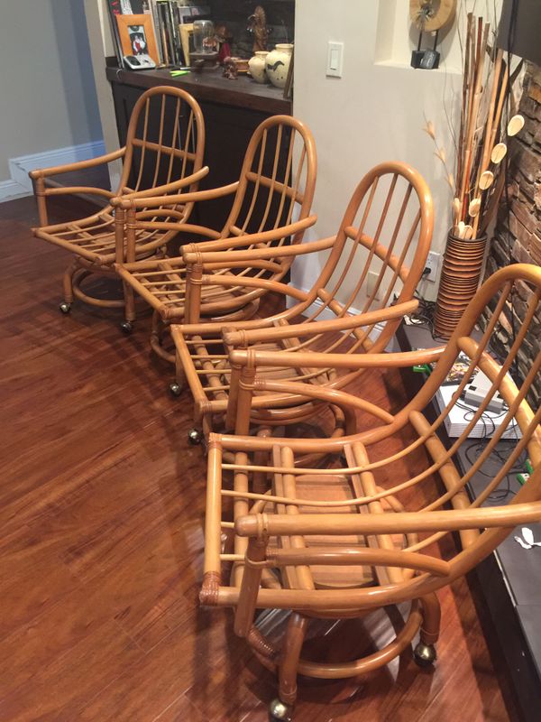 Distinctive Rattan Furniture by Clark Casual Furniture Bamboo Chairs