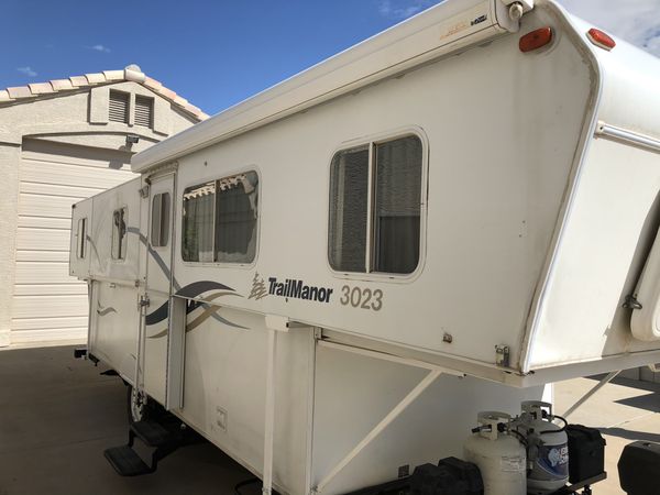 2002 Trailmanor 3023 Hi Low trailer HOA approved for Sale in Glendale ...