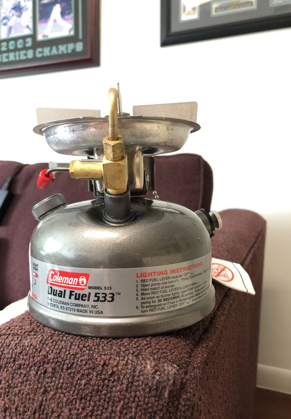 Coleman Dual Fuel 533 stove brand new camping outdoor for Sale in Boca
