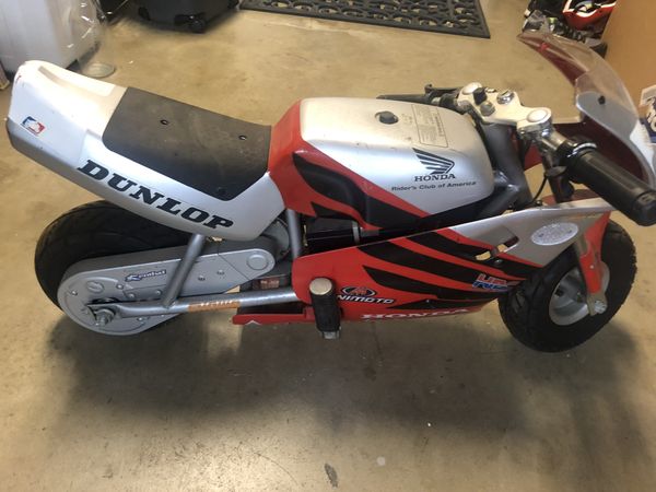 honda minimoto electric pocket bike