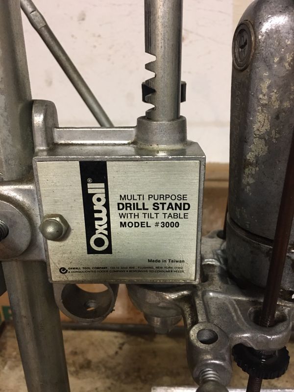 Oxwall Multi Purpose Drill Stand Model 3000 for Sale in Garland, TX
