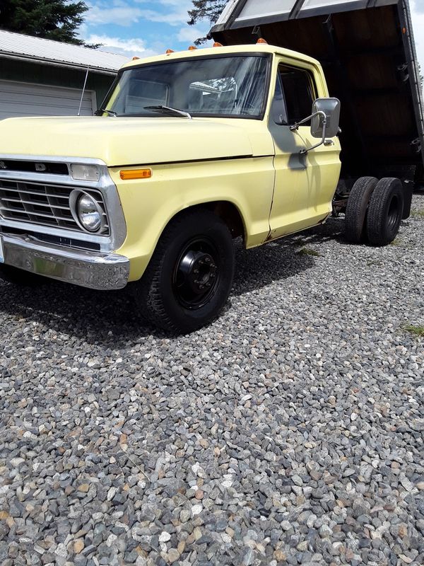 1975 FORD F350 DUMP TRUCK TRADE for Sale in Edgewood, WA OfferUp