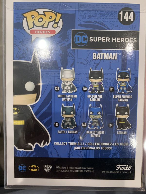 funko pop chrome batman