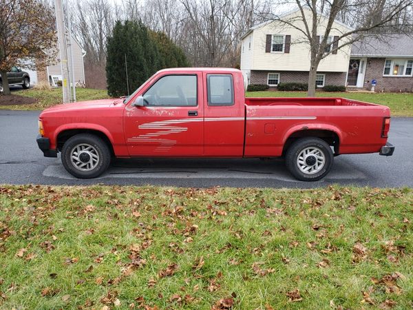 93 dodge dakota sport 5 speed manual ext cab short bed for ...