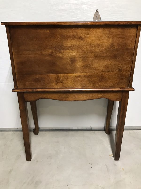 Beautiful Wood Folding Secretary Desk with Drawer Signature Design by
