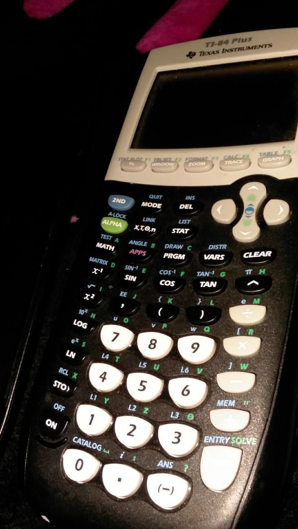 Graphing smart Calculator T1 84 PLUS NEEDS 4 AAA BATTERIES MSRP 150
