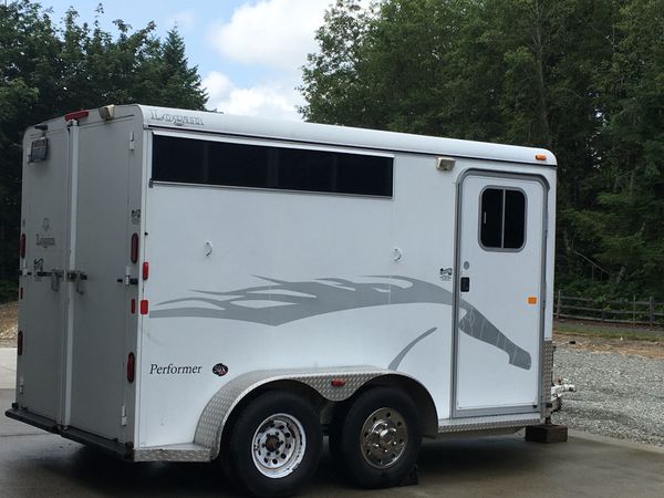 2004 Logan Two Horse Slant Load Trailer for Sale in Black Diamond, WA ...