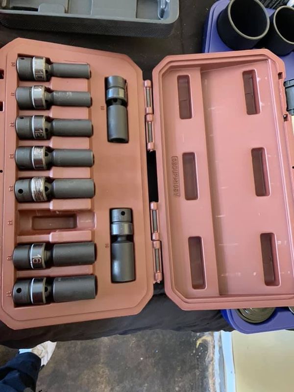 Matco 3/8" DRIVE ADV 10 PIECE METRIC 6 POINT DEEP UNIVERSAL IMPACT