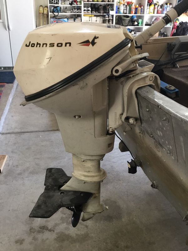 Johnson outboard 9.5 hp runs great well maintained for Sale in Chandler ...