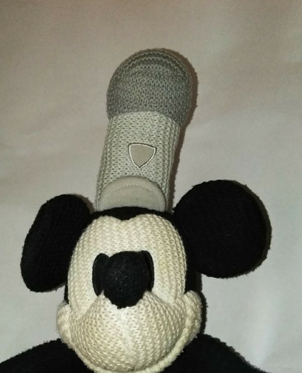 steamboat willie knit plush