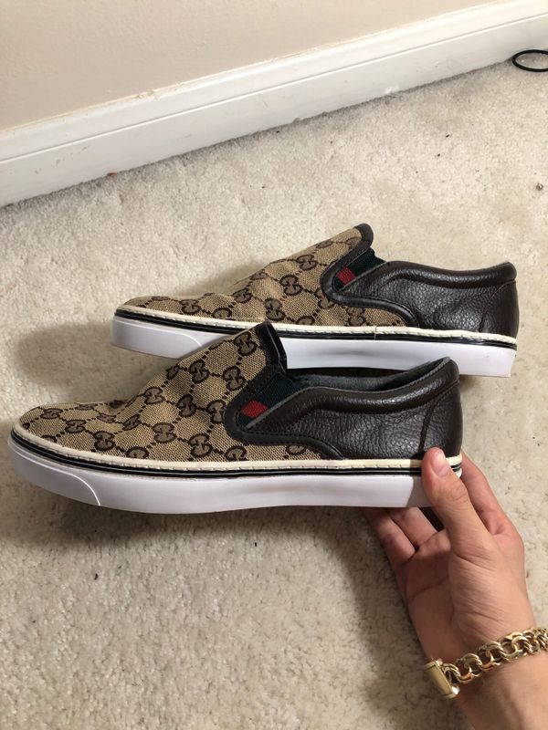 gucci platform slip ons