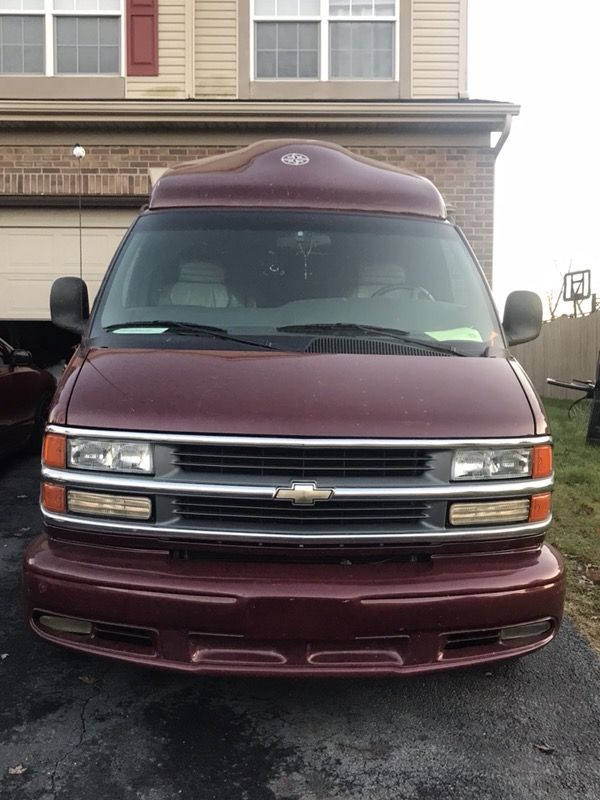 2002 chevy conversion van value