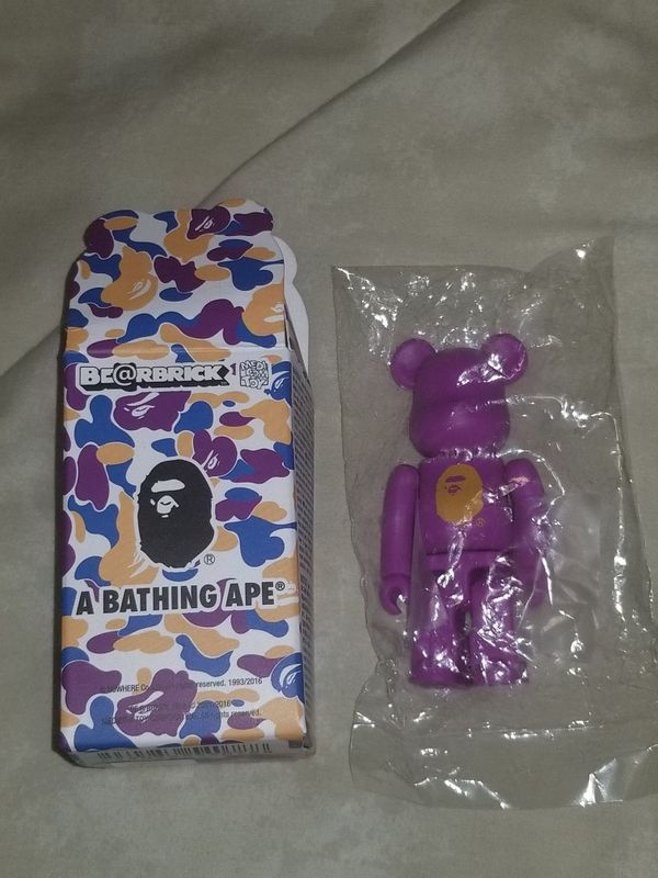 bape bearbrick pillow