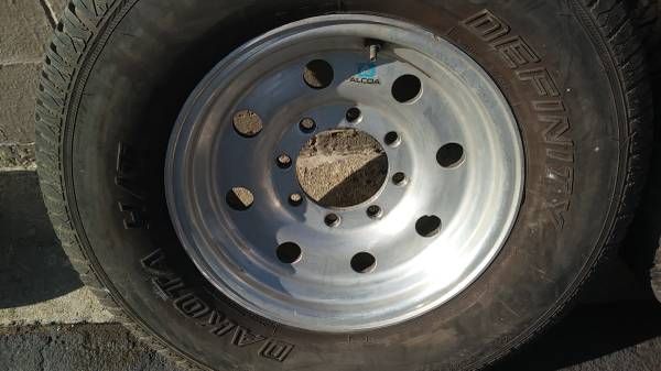 Set of four Alcoa 8 lug 16 inch alloy rims. Dodge, Ford, Chevy for Sale ...