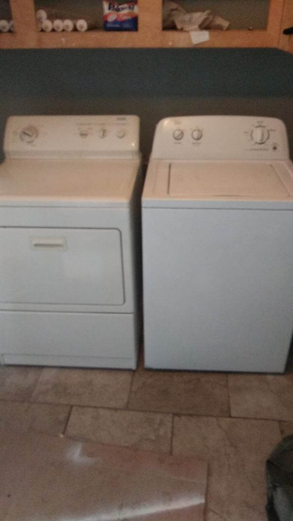 ALMOST NEW! KENMORE DRYER and ROPER WASHING MACHINE. for Sale in