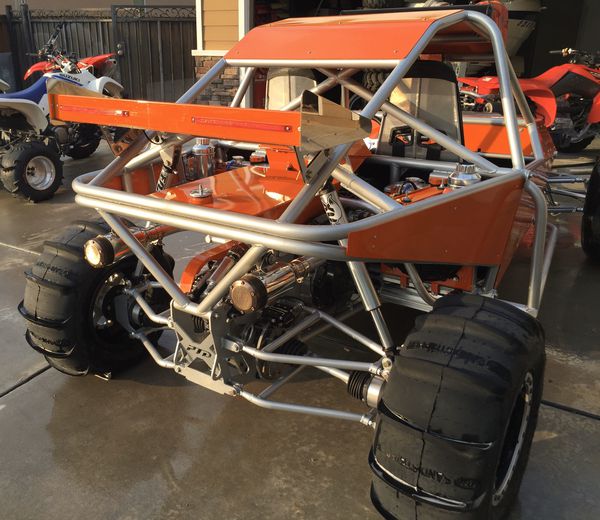 Sand rail. Dune buggy. GSXR 1000 with reverse. Dual radiators. Paddle ...