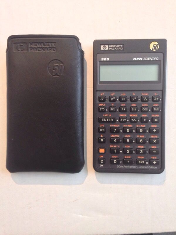 hp rpn scientific calculator 32s