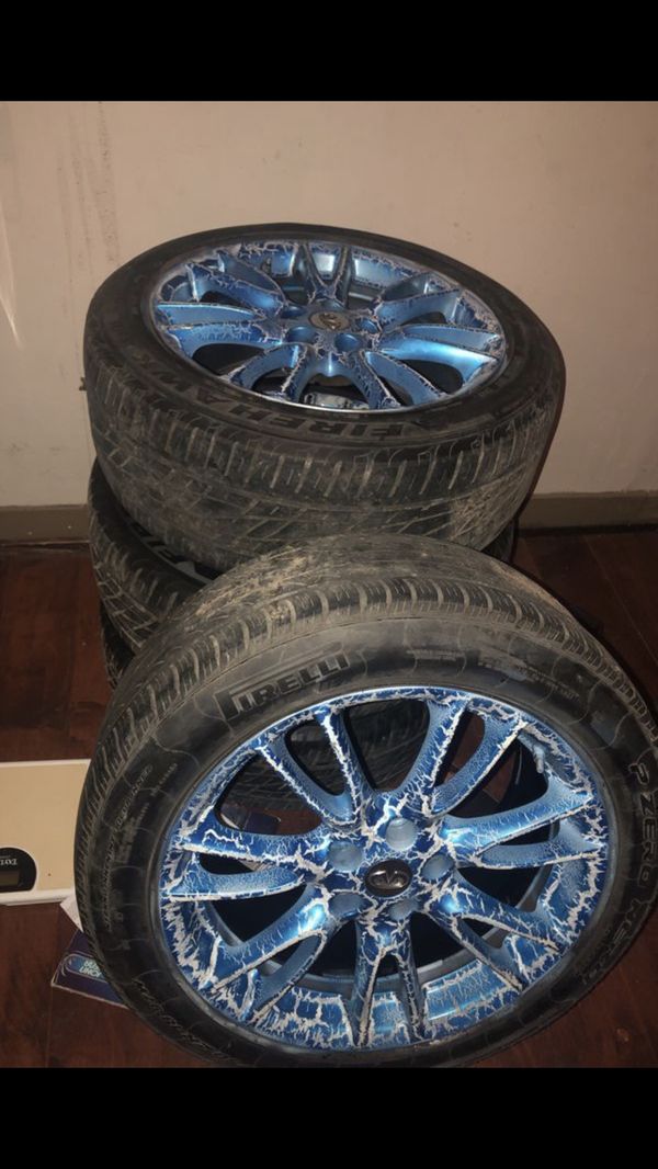 Infinity 235/ 50R18 rims and tires for Sale in San Antonio, TX OfferUp
