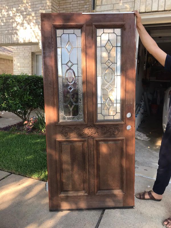 Front Exterior Wood Door for Sale in Houston, TX OfferUp