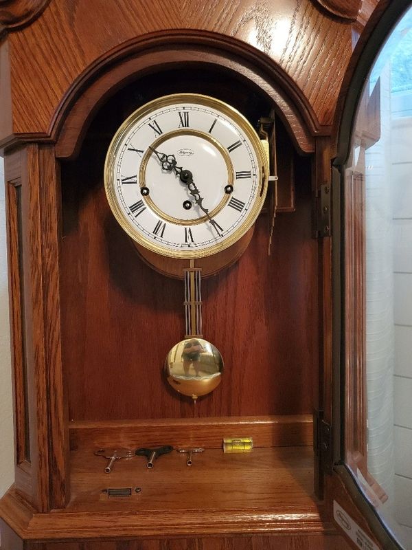 Ridgeway Grandfather Wall Clock 1985 Perfect! for Sale in Ocala, FL