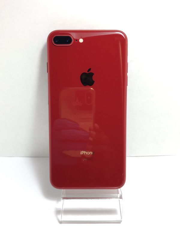 Product red iPhone 8 Plus 256gb unlocked w/box accessories & warranty for Sale in Lawrenceville ...