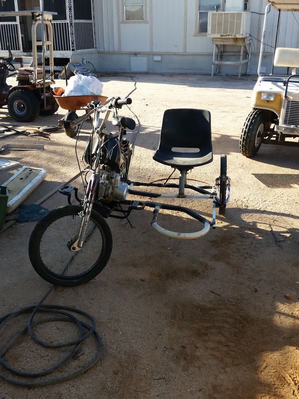 Homemade rat rod bike. 50cc for Sale in Maricopa, AZ OfferUp