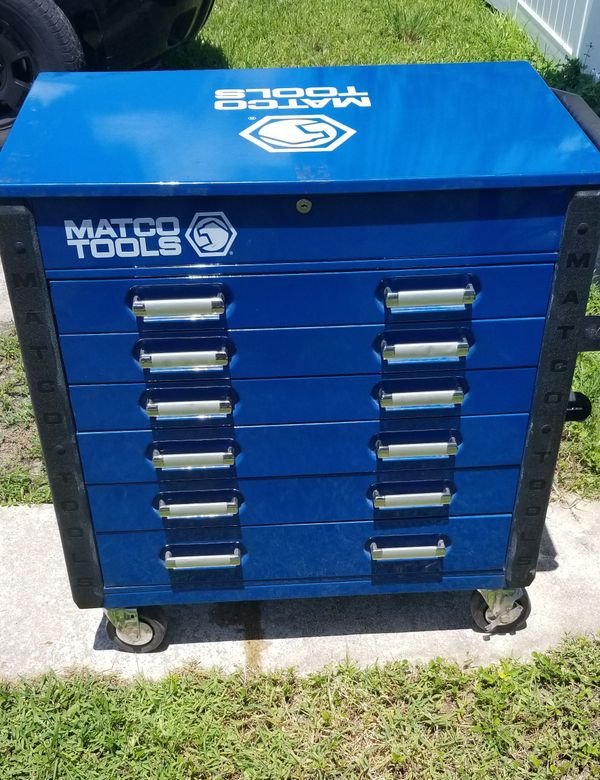 Matco 6 drawer tool cart for Sale in PT CHARLOTTE, FL OfferUp