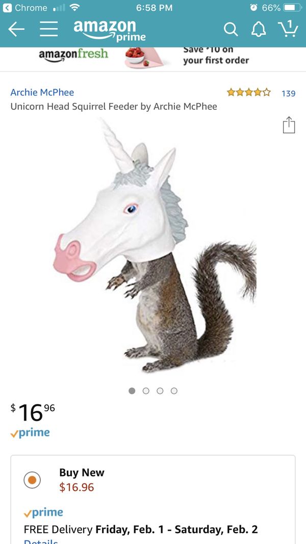 Unicorn Squirrel Feeder For Sale In San Diego Ca Offerup