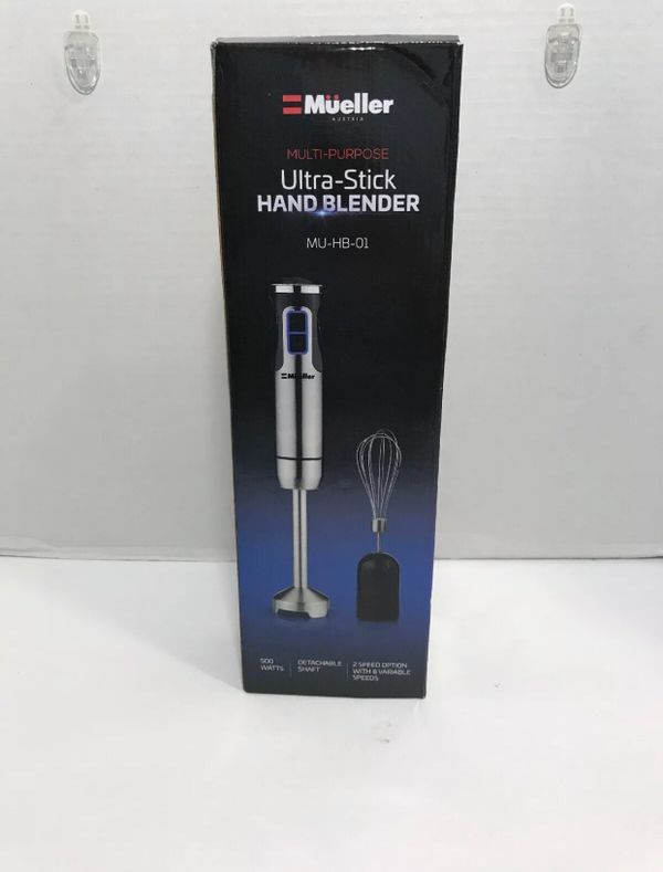 Hand Blender Mueller UltraStick 2Speed Option with 8 variable speeds