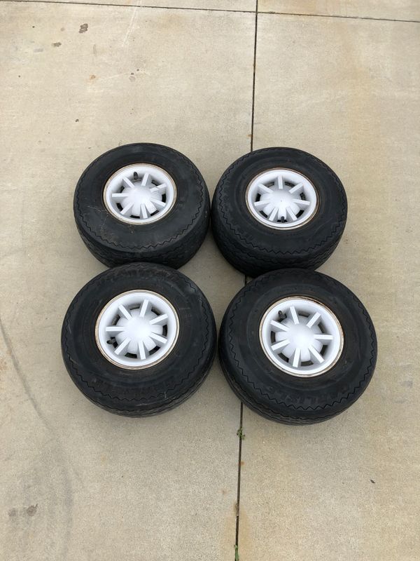 EZGO Golf Cart tires and wheels 18.5 x 8.58 for Sale in Corona, CA