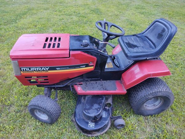 Murray 18hp 46 inch riding mower for Sale in Thomaston, CT - OfferUp