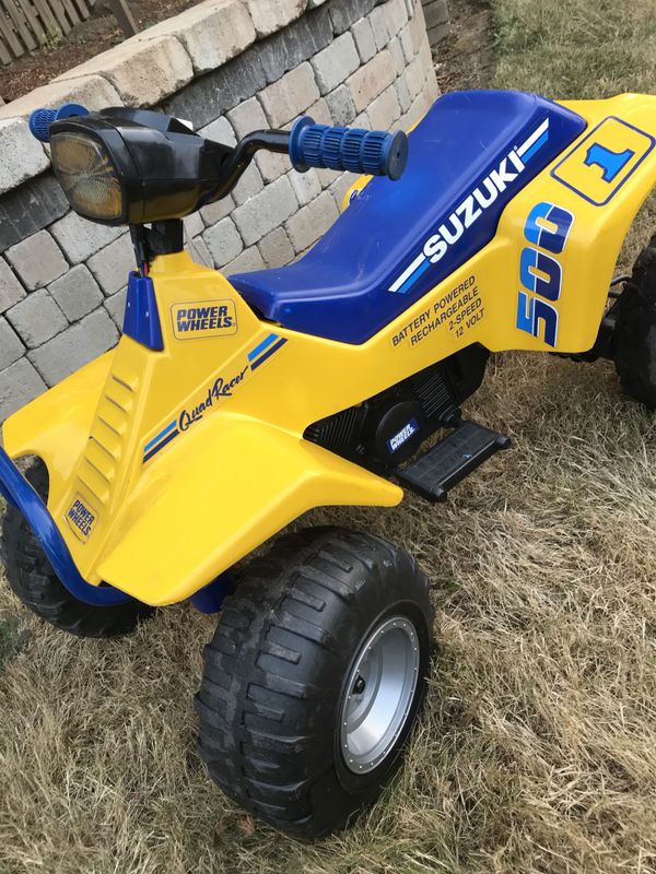 Vintage 1990 Suzuki 500 Quadzilla Power Wheels for Sale in Tualatin, OR