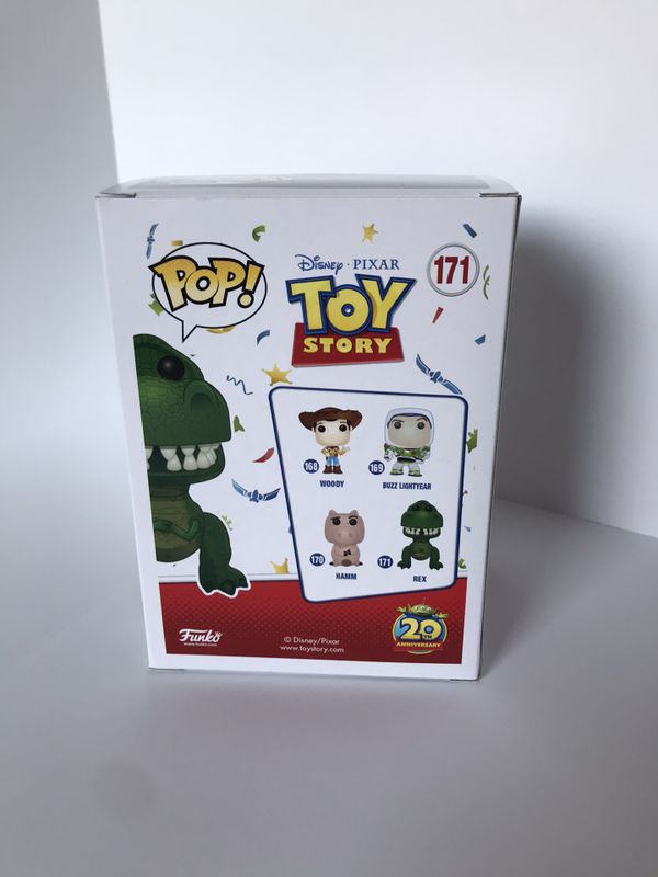 toy story rex funko pop 2021