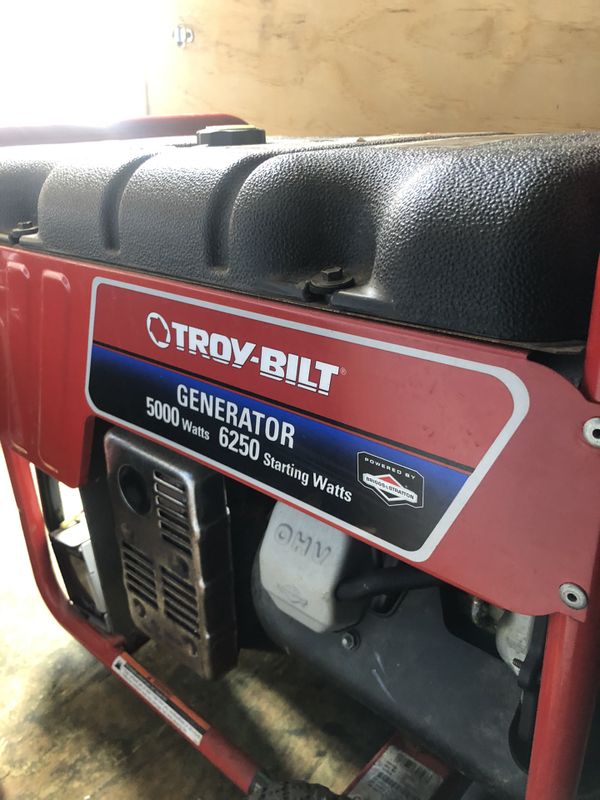 Troy bilt 5000w generator for Sale in Newport News, VA OfferUp