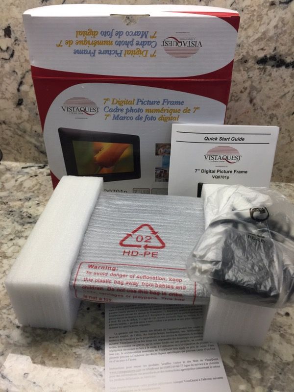 Vistaquest 7 Digital Picture Frame
