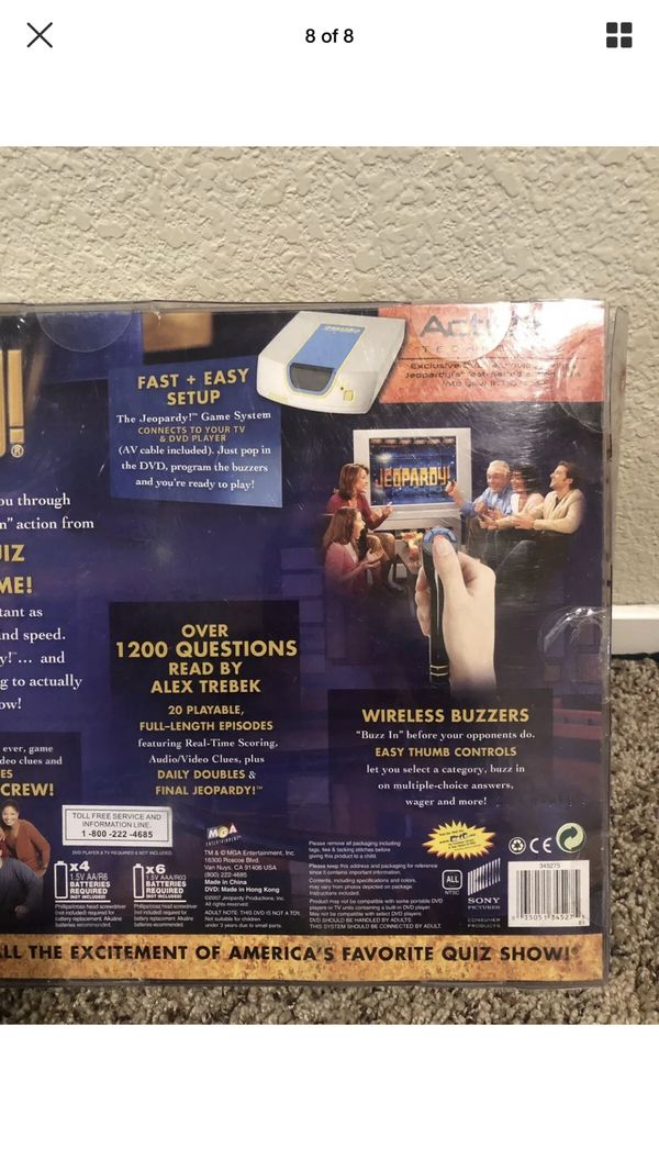 Jeopardy DVD Game for Sale in San Jose, CA OfferUp