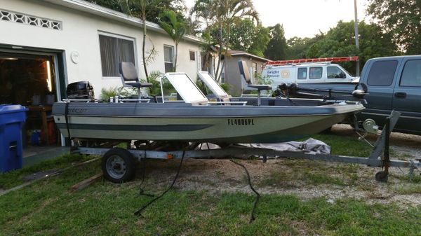 1986 procraft 1510 bass boat for Sale in Saint Petersburg, FL - OfferUp