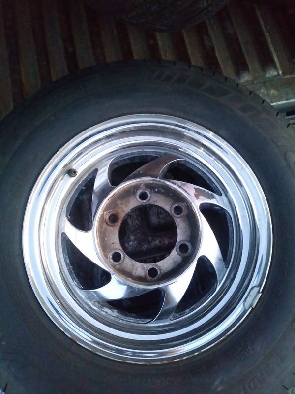 Kmc old school 14" wheels. 6 lug. Nissan mazda chevy for Sale in