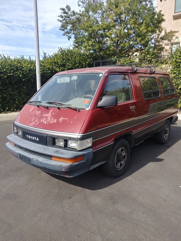 1988 TOYOTA 4X4 VAN,5 SPEED MANUAL TRANSMISSION for Sale in La Mirada ...