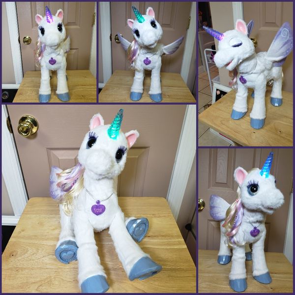 FurReal Friends STARLILY My Magical Unicorn Pony Interactive Pet for