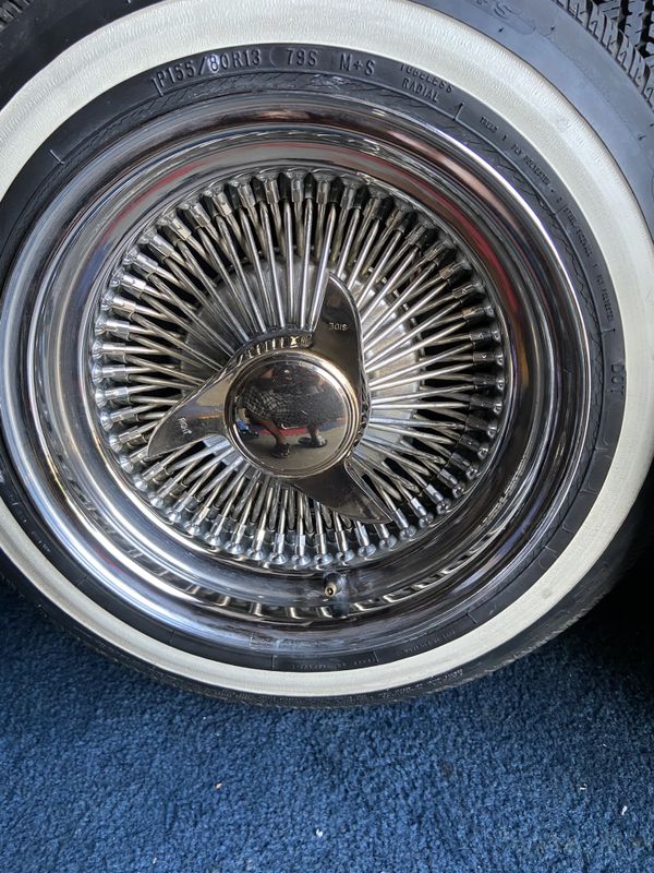 Wire spoke wheels 155/80/r13 for Sale in San Jose, CA - OfferUp