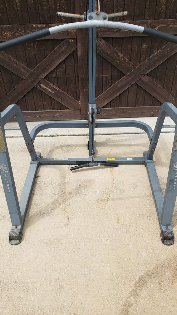 Apex AXPWR7 squat lat bench cage for Sale in Mansfield, TX OfferUp