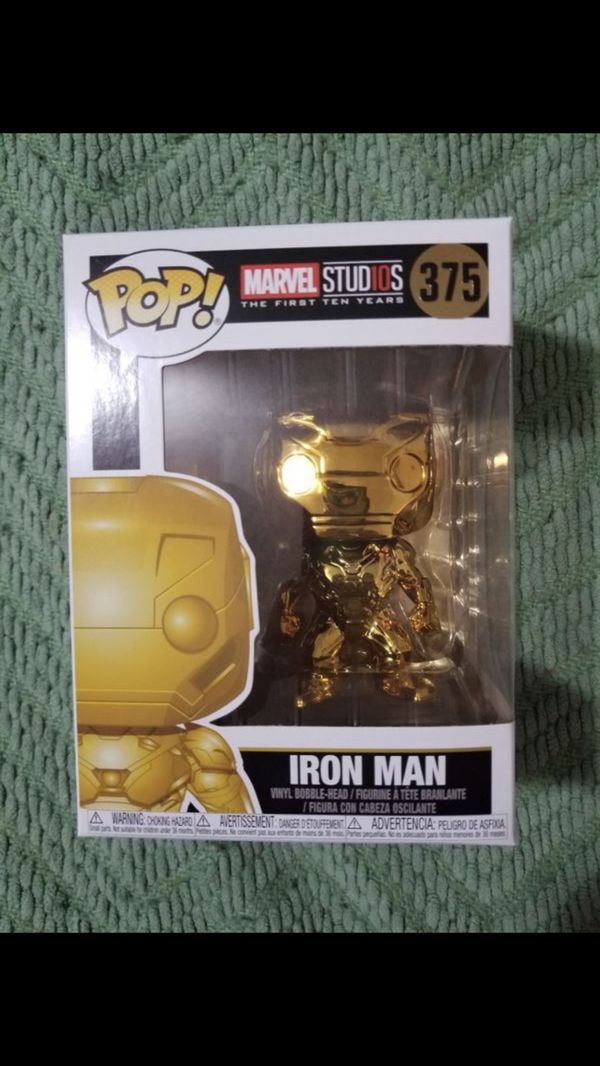 funko pop gold chrome