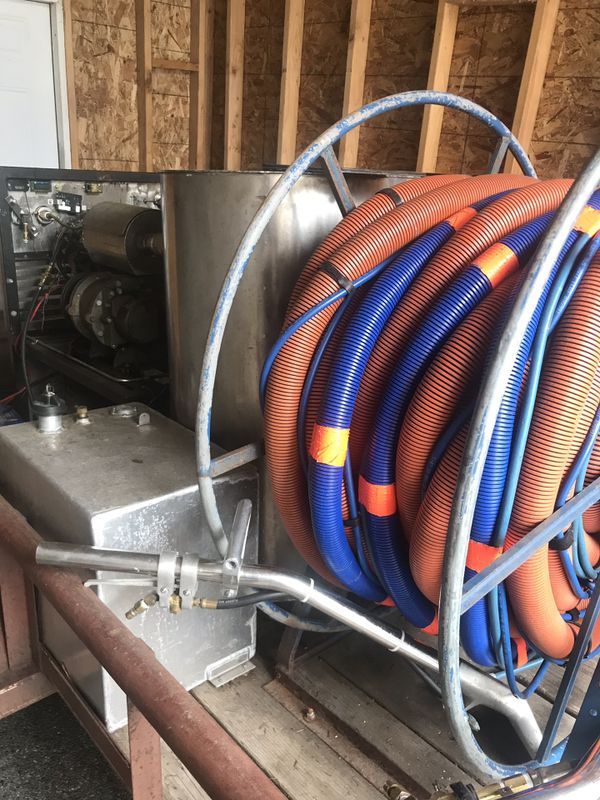 truck mount carpet cleaning machine with trailer for Sale in Gig Harbor
