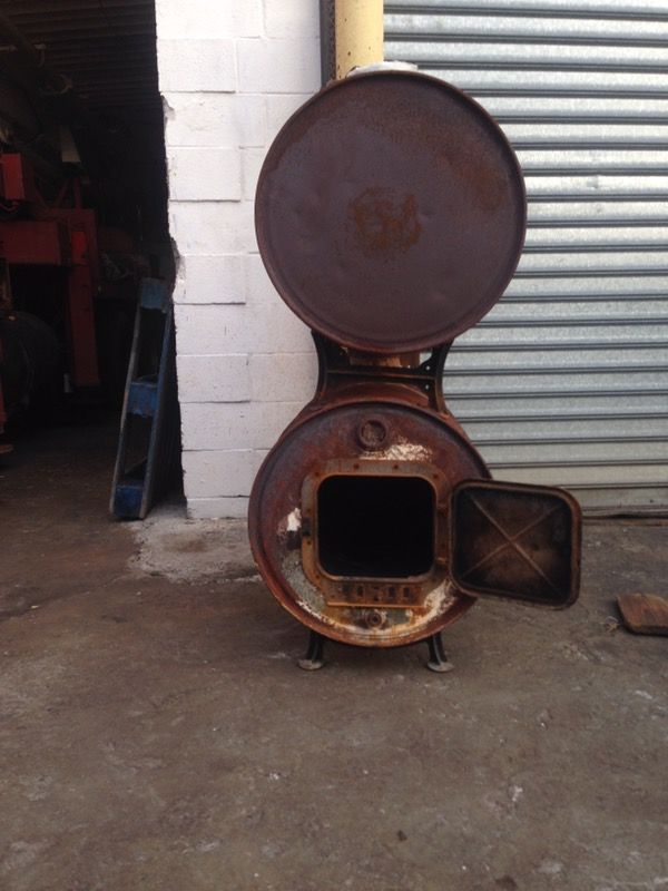 Wood burning barrel stove for Sale in Queens, NY OfferUp