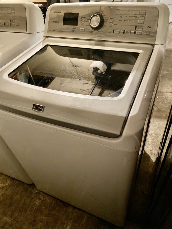 MAYTAG BRAVOS HE XL WASHER & DRYER SET !!! ELECTRIC for Sale in