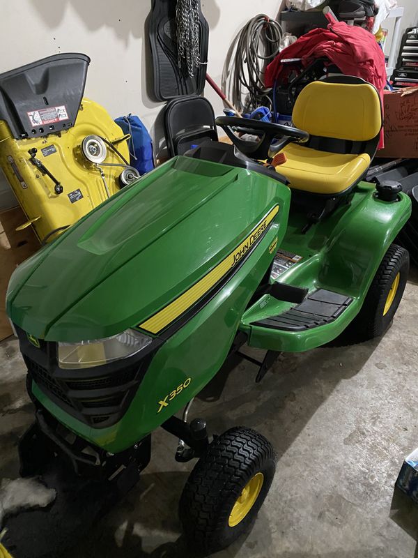2019 JOHN DEERE X350 With Snow plow!! for Sale in Nowthen, MN OfferUp