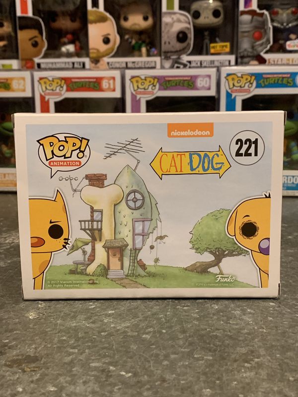 catdog funko pop flocked